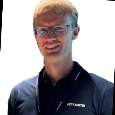 Event attendee Andre Wollin