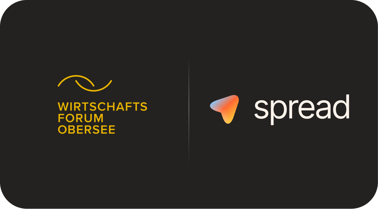 Wirtschaftsforum Obersee × Go Spread partnership
